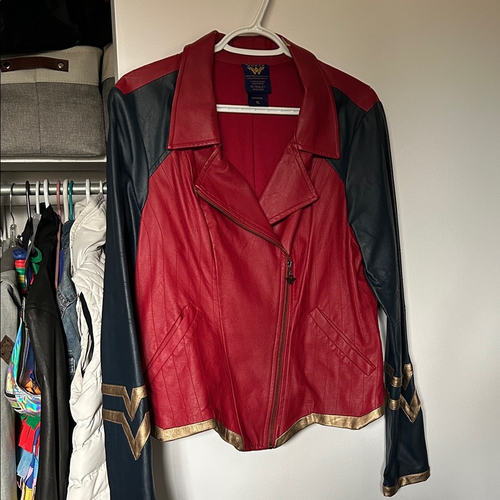 Limited edition Wonder Woman Red and Gold Women's Jacket by Her universe
